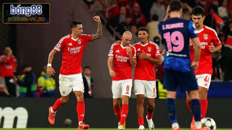 Đánh giá phong độ của tuyển Benfica