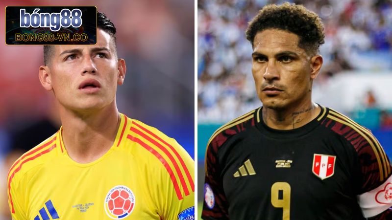 Soi kèo châu Âu trận Colombia - Peru