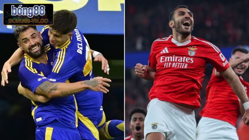 Soi kèo châu Âu giữa cuộc chiến Boca Juniors vs Benfica
